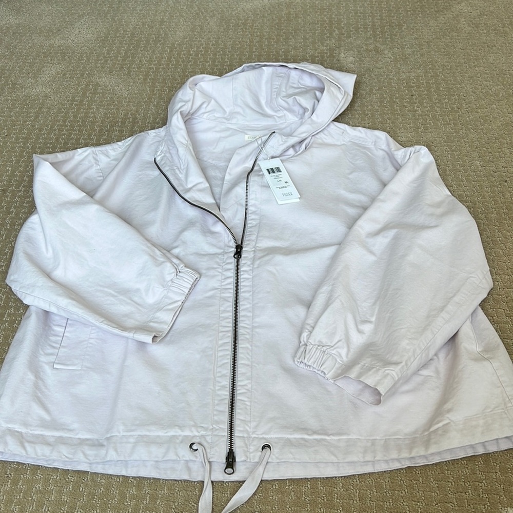 Eileen Fisher Hooded Jacket NWT